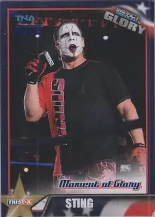 2013 TriStar TNA Impact Glory - Blue #4 - Sting