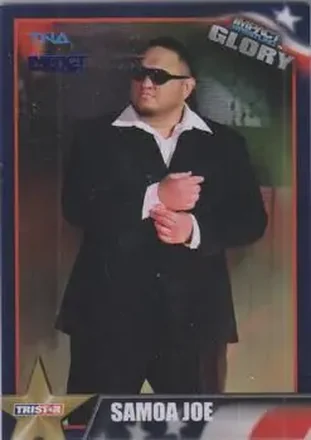 2013 TriStar TNA Impact Glory - Blue #23 - Samoa Joe