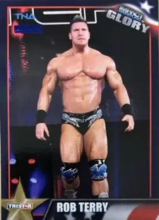 2013 TriStar TNA Impact Glory - Blue #43 - Rob Terry