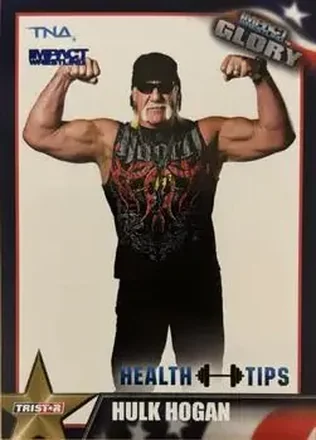 2013 TriStar TNA Impact Glory - Blue #58 - Hulk Hogan