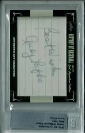 2012 Leaf Cut Signature History of Baseball #NNO - Andy Pafko