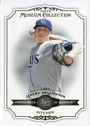2012 Topps Museum Collection #1 - Jeremy Hellickson - Tampa Bay Rays