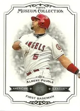 2012 Topps Museum Collection #2 - Albert Pujols - Los Angeles Angels