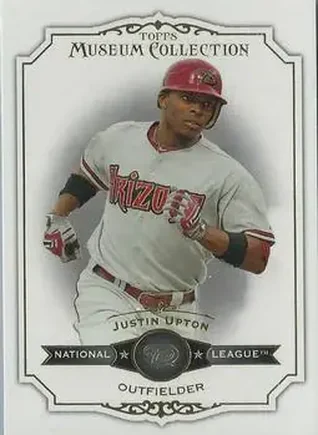 2012 Topps Museum Collection #6 - Justin Upton - Arizona Diamondbacks