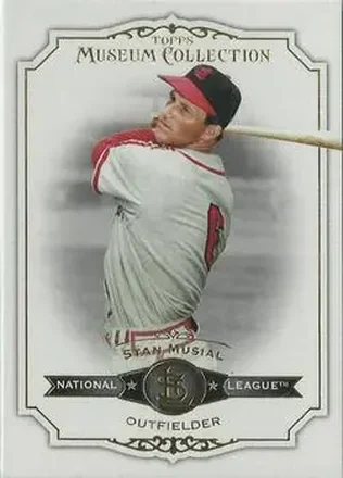2012 Topps Museum Collection #8 - Stan Musial - St. Louis Cardinals