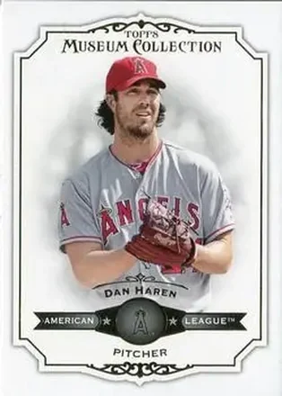 2012 Topps Museum Collection #10 - Dan Haren - Los Angeles Angels