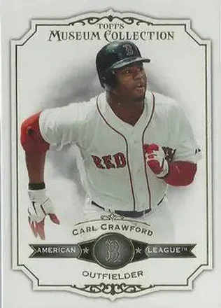 2012 Topps Museum Collection #11 - Carl Crawford - Boston Red Sox