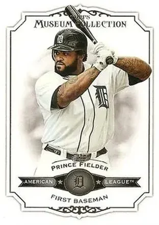 2012 Topps Museum Collection #16 - Prince Fielder - Detroit Tigers