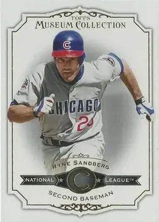 2012 Topps Museum Collection #19 - Ryne Sandberg - Chicago Cubs