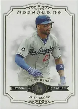 2012 Topps Museum Collection #25 - Matt Kemp - Los Angeles Dodgers