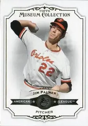 2012 Topps Museum Collection #30 - Jim Palmer - Baltimore Orioles