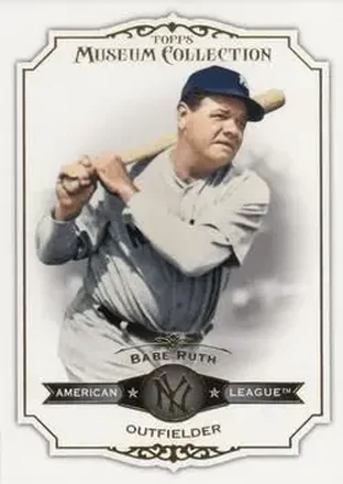 2012 Topps Museum Collection #32 - Babe Ruth - New York Yankees