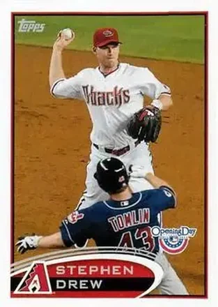 2012 Topps Opening Day #2 - Stephen Drew - Arizona Diamondbacks