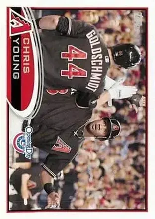 2012 Topps Opening Day #9 - Chris Young - Arizona Diamondbacks