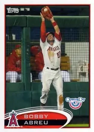 2012 Topps Opening Day #13 - Bob Abreu - Los Angeles Angels