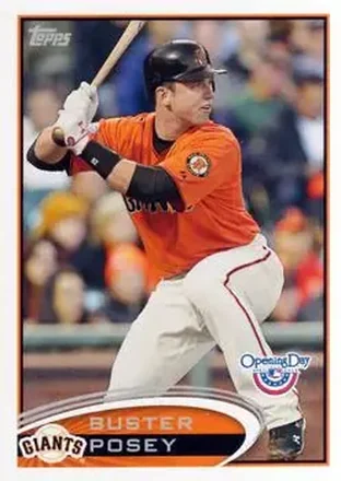 2012 Topps Opening Day #14 - Buster Posey - San Francisco Giants