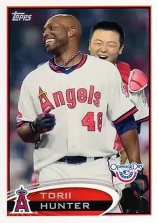 2012 Topps Opening Day #16 - Torii Hunter - Los Angeles Angels