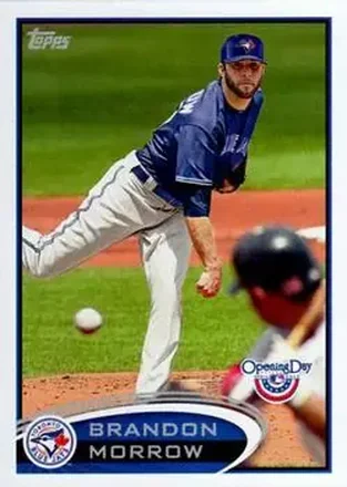 2012 Topps Opening Day #24 - Brandon Morrow - Toronto Blue Jays