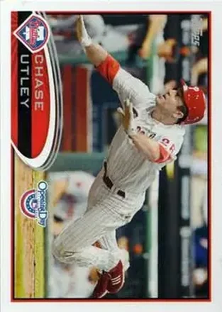 2012 Topps Opening Day #27 - Chase Utley - Philadelphia Phillies