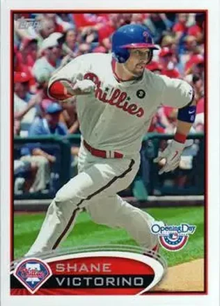 2012 Topps Opening Day #30 - Shane Victorino - Philadelphia Phillies