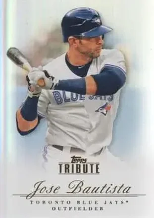 2012 Topps Tribute #3 - Jose Bautista - Toronto Blue Jays