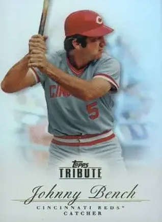 2012 Topps Tribute #5 - Johnny Bench - Cincinnati Reds