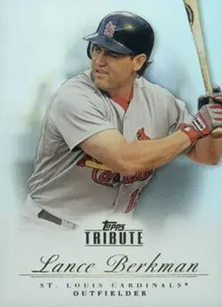 2012 Topps Tribute #6 - Lance Berkman - St. Louis Cardinals