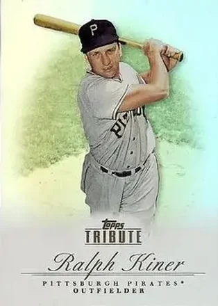 2012 Topps Tribute #8 - Ralph Kiner - Pittsburgh Pirates