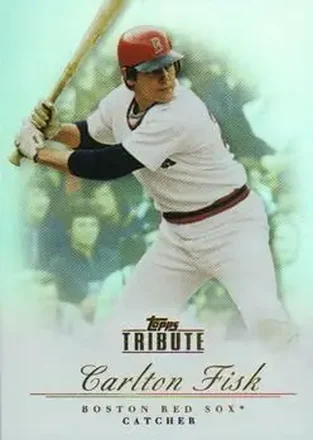 2012 Topps Tribute #19 - Carlton Fisk - Boston Red Sox