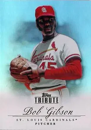 2012 Topps Tribute #23 - Bob Gibson - St. Louis Cardinals