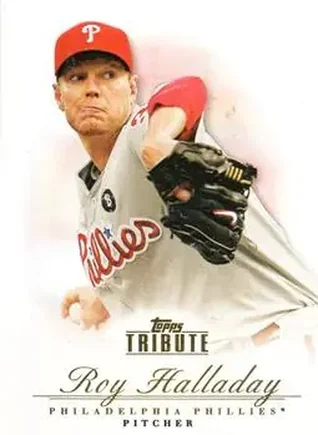 2012 Topps Tribute #27 - Roy Halladay - Philadelphia Phillies
