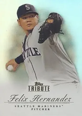 2012 Topps Tribute #30 - Felix Hernandez - Seattle Mariners