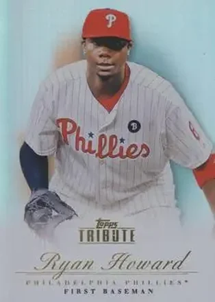 2012 Topps Tribute #33 - Ryan Howard - Philadelphia Phillies