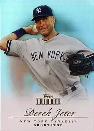 2012 Topps Tribute #35 - Derek Jeter - New York Yankees