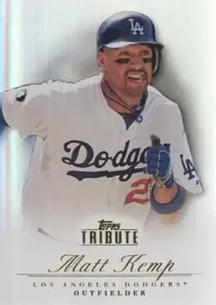 2012 Topps Tribute #38 - Matt Kemp - Los Angeles Dodgers