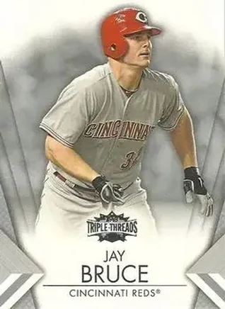 2012 Topps Triple Threads #16 - Jay Bruce - Cincinnati Reds