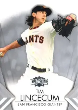 2012 Topps Triple Threads #26 - Tim Lincecum - San Francisco Giants