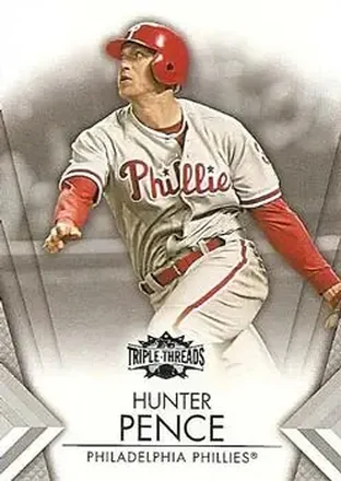 2012 Topps Triple Threads #29 - Hunter Pence - Philadelphia Phillies
