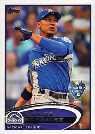 2012 Topps Update #US6 - Carlos Gonzalez - Colorado Rockies