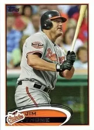 2012 Topps Update #US7b - Jim Thome - Baltimore Orioles