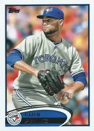 2012 Topps Update #US8 - Luis Perez - Toronto Blue Jays