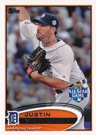 2012 Topps Update #US15 - Justin Verlander - Detroit Tigers