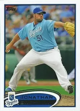 2012 Topps Update #US19 - Jonathan Broxton - Kansas City Royals