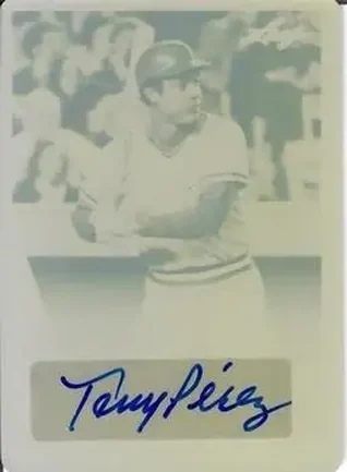2012 Leaf Memories - Autographs Printing Plates Yellow #TP1 - Tony Pérez
