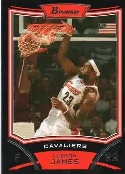 2008-09 Bowman #3 LeBron James