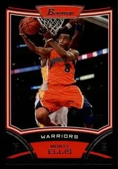 2008-09 Bowman #8 Monta Ellis
