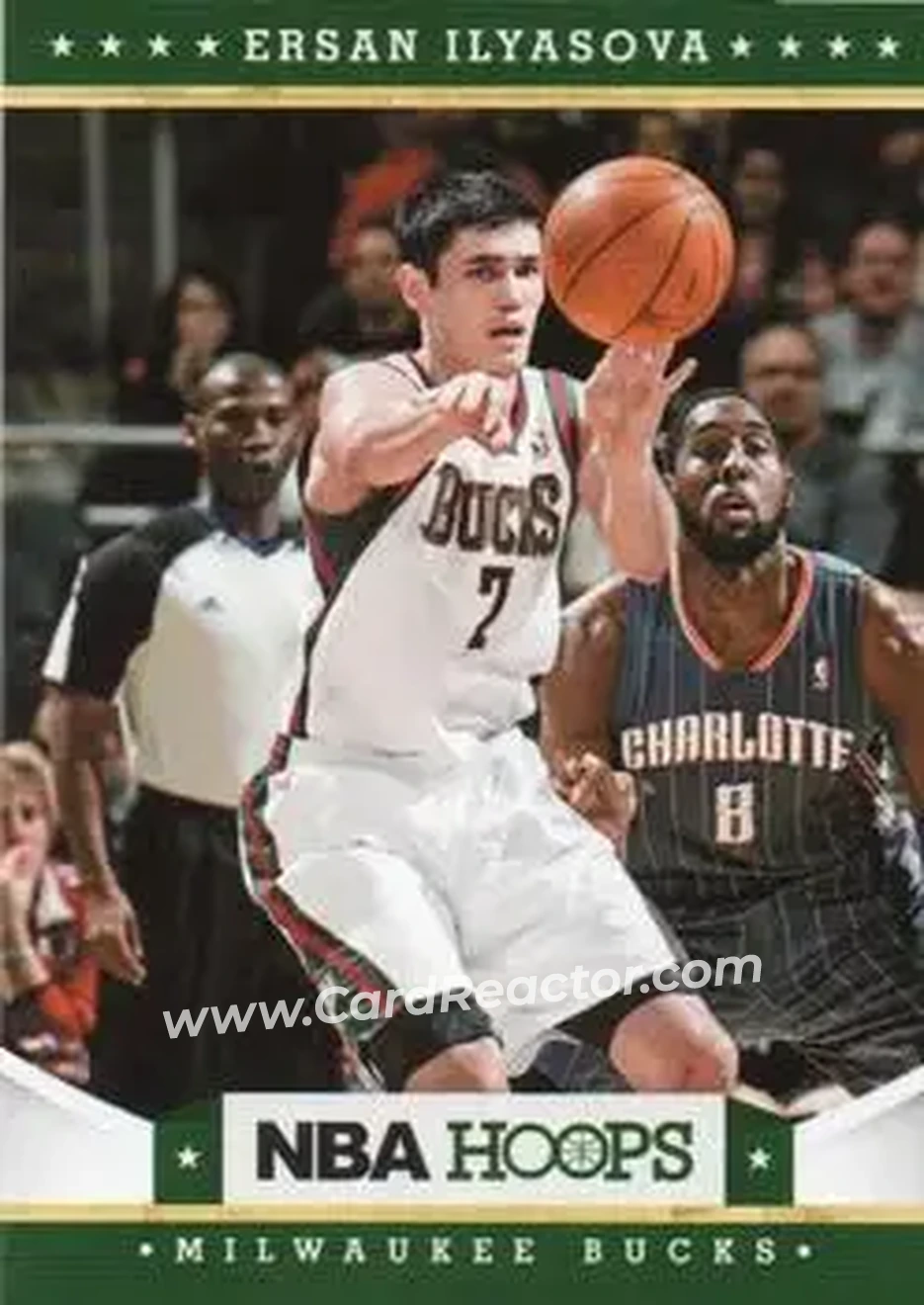 2012-13 Hoops International #104 - Ersan İlyasova - Milwaukee Bucks - Front
