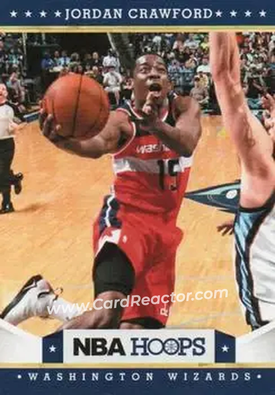 2012-13 Hoops International #174 - Jordan Crawford - Washington Wizards - Front