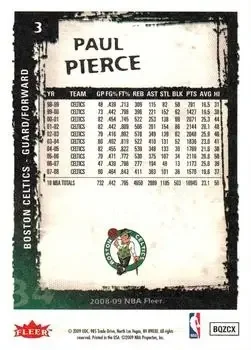 Back of Paul Pierce