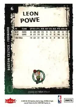 Back of Leon Powe
